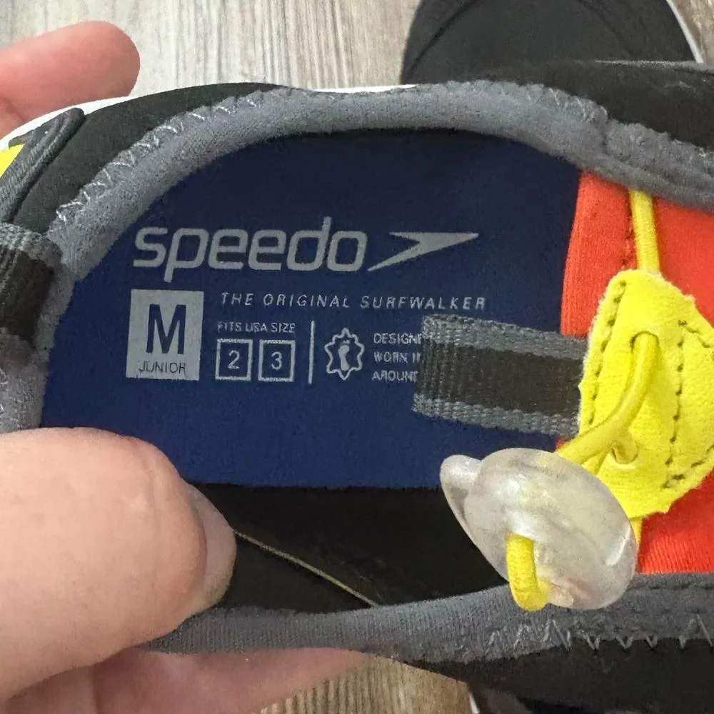 Speedo Junior Surfwalker Water Shoes Size Medium Outdoor Summer Activewear